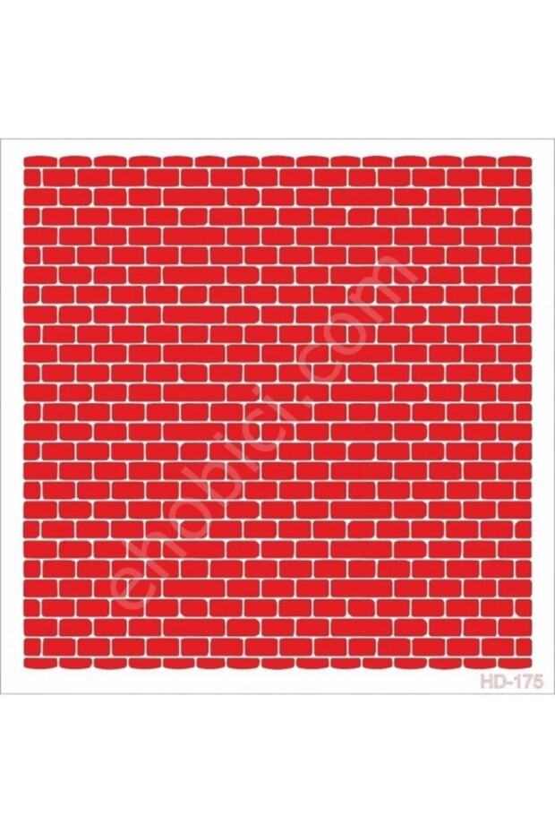 HD175 استنسل حائط حجري 45x45