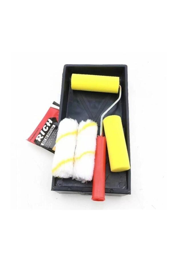 Sponge Roller Brush Set with 4 Refills - 1