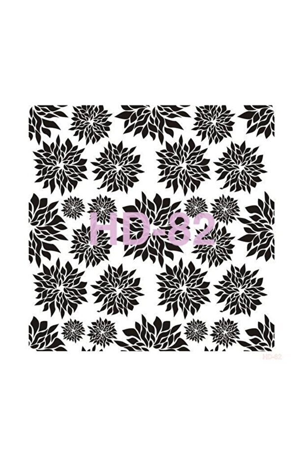 استنسل ديكور المنزل Hd82 مقاس 45x45