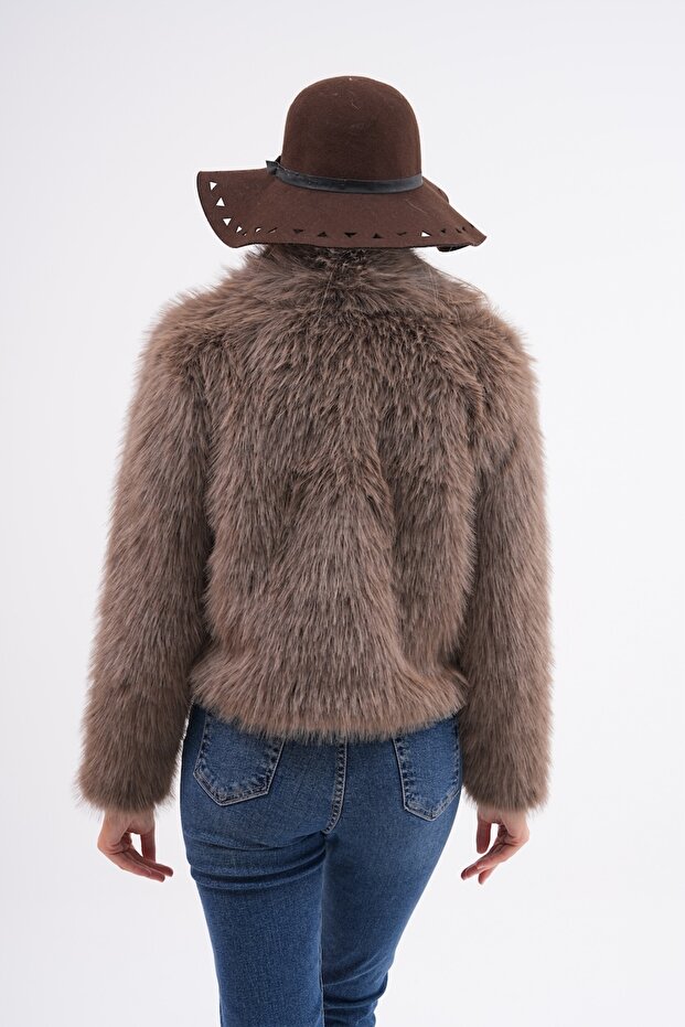 Geniş Yaka Ceket - 5