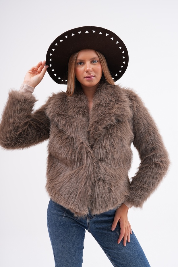 Geniş Yaka Ceket - 2