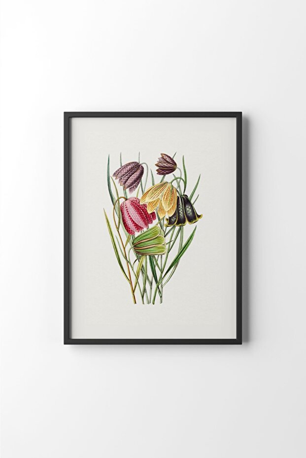 Flowers - Black Frame