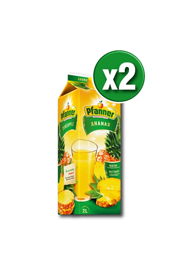 Ananas Nektarı 2 L X 2 Adet - 2