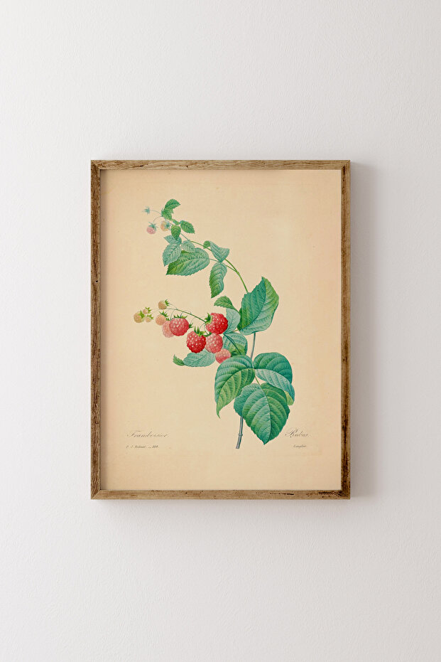 Wooden Patterned Blackberry Frame