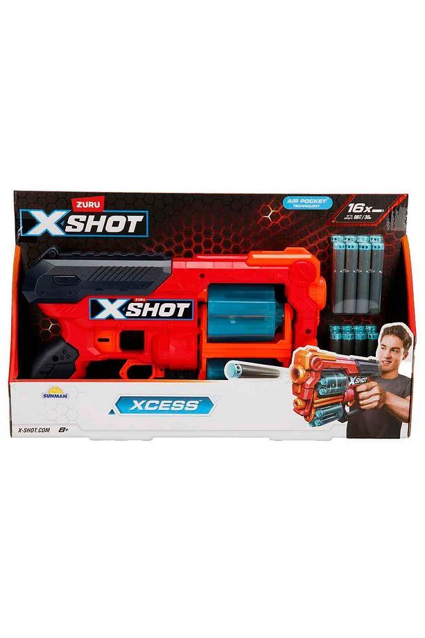 Zuru X-Shot Excel Xcess 16 Mermili Sünger Dart Atan Silah 30 Cm - 7