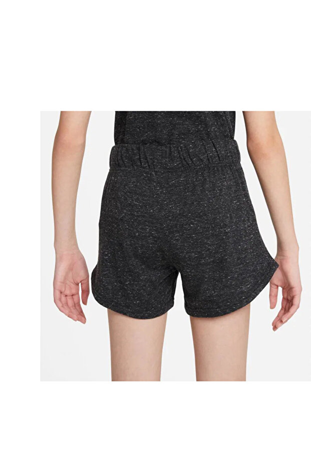 4in Jersey Çocuk Siyah Şort DA1388.032 - 4