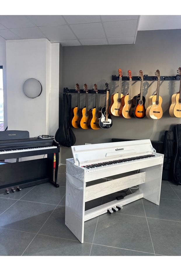 Köhner SLP 245 beyaz Digital piyano +Tabure - 4