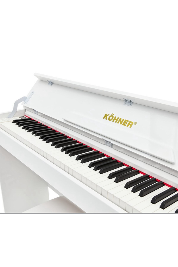 Köhner SLP 245 beyaz Digital piyano +Tabure - 1