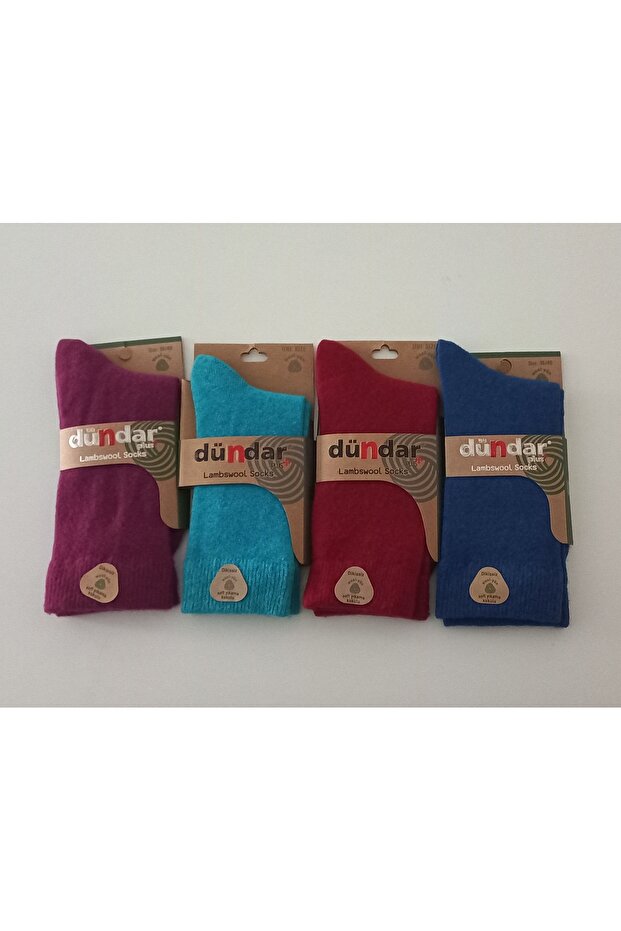 Plus Lambswool Kadın Çorap 4lü - 1