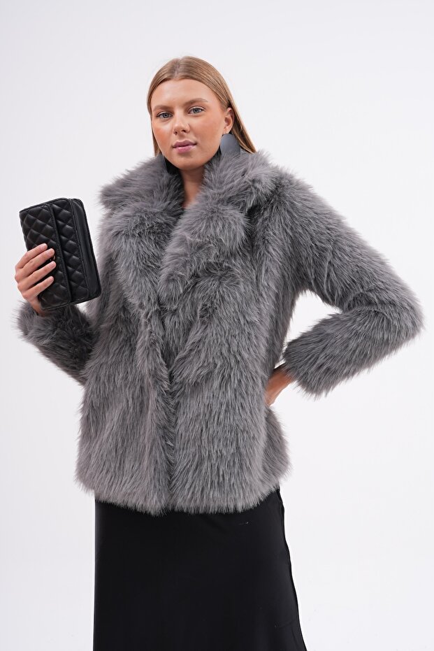 Fur Collar Jacket - 4