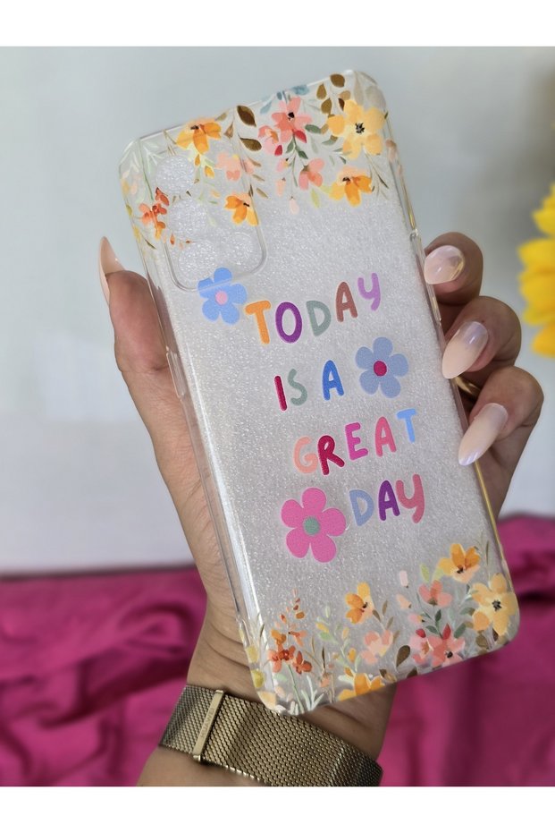 Oppo A74 Compatible Printed Transparent Phone Case