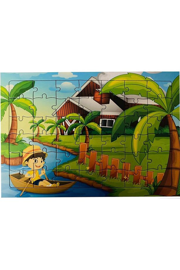 42'şer Parça 23 X 33 Cm 5 Yaş Çocuk Puzzle Seti (8 ADET) - Resimdekiler Gönderilecektir. - 4