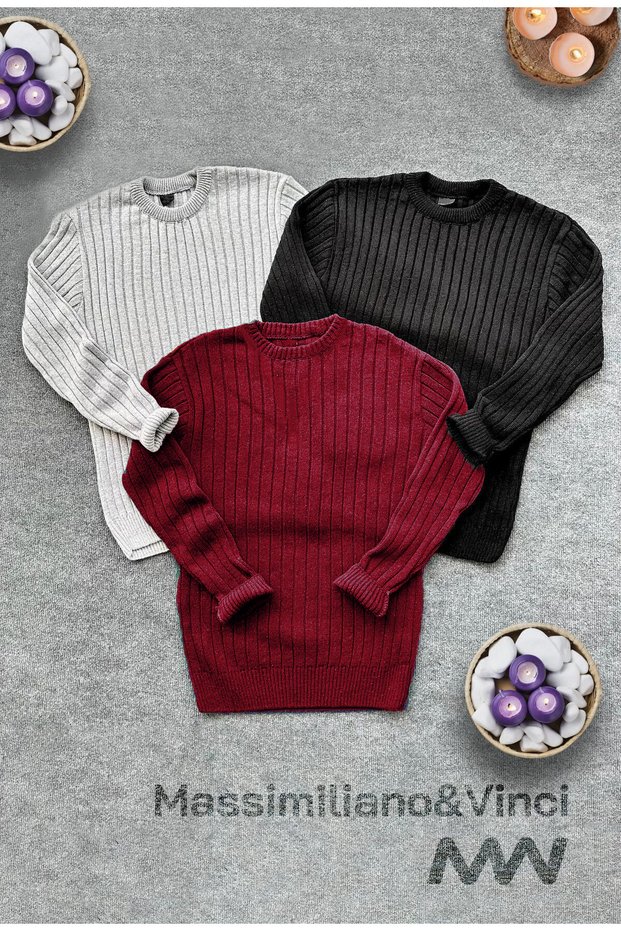 3-Piece Men's Knitwear Sweater Set