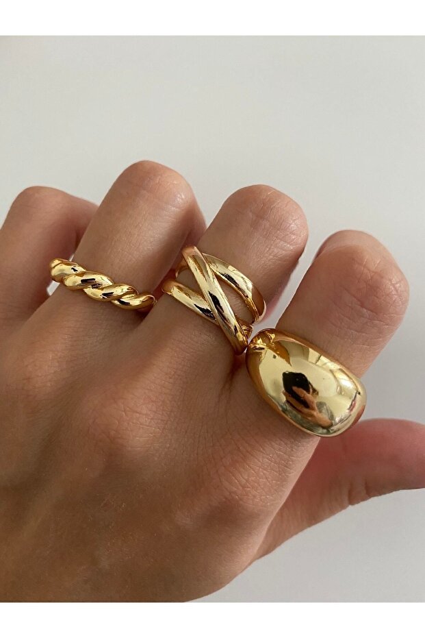 Kalın Bombeli Yüzük - 3