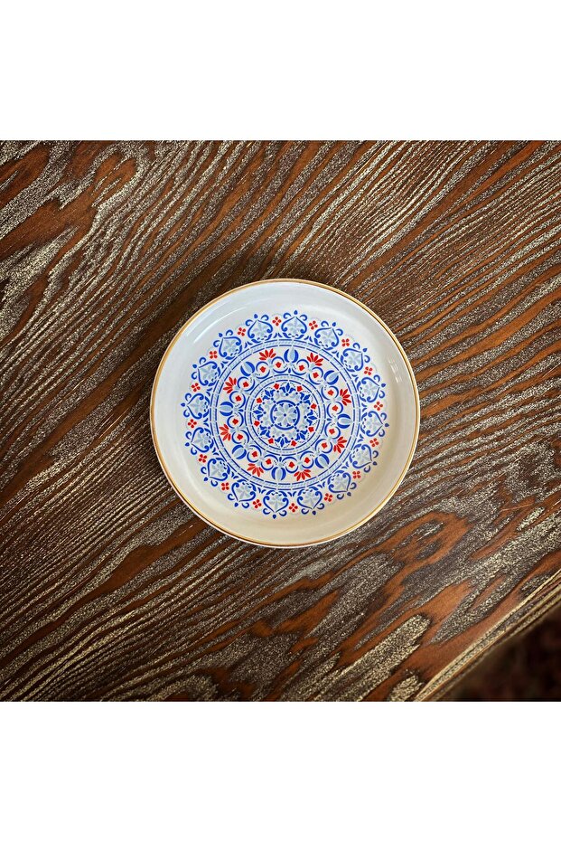 Porcelain Tea Plate Set of 6 Ela Rûmi̇