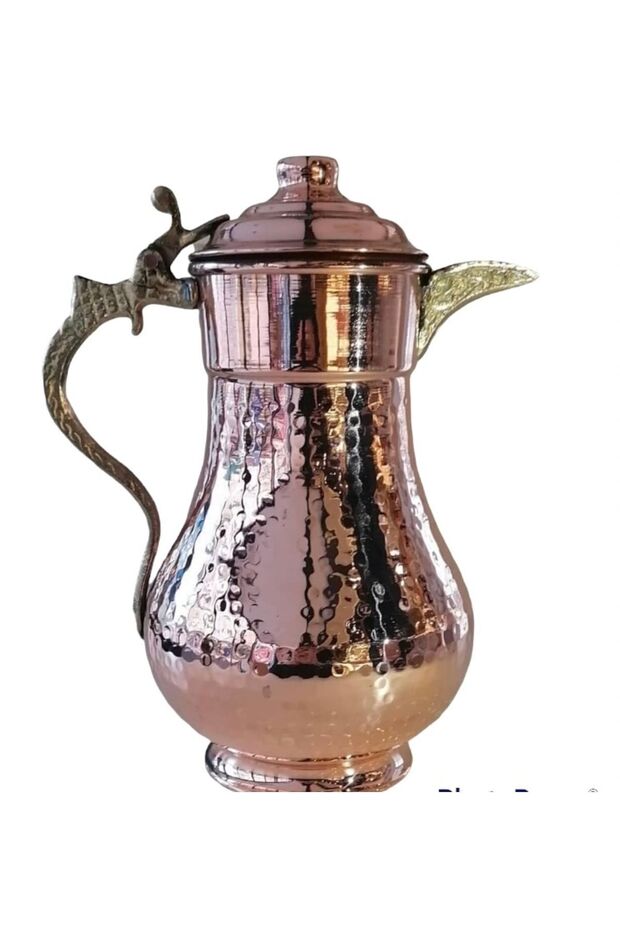Dövme Bakır Sürahi (EL YAPIMI) - 3