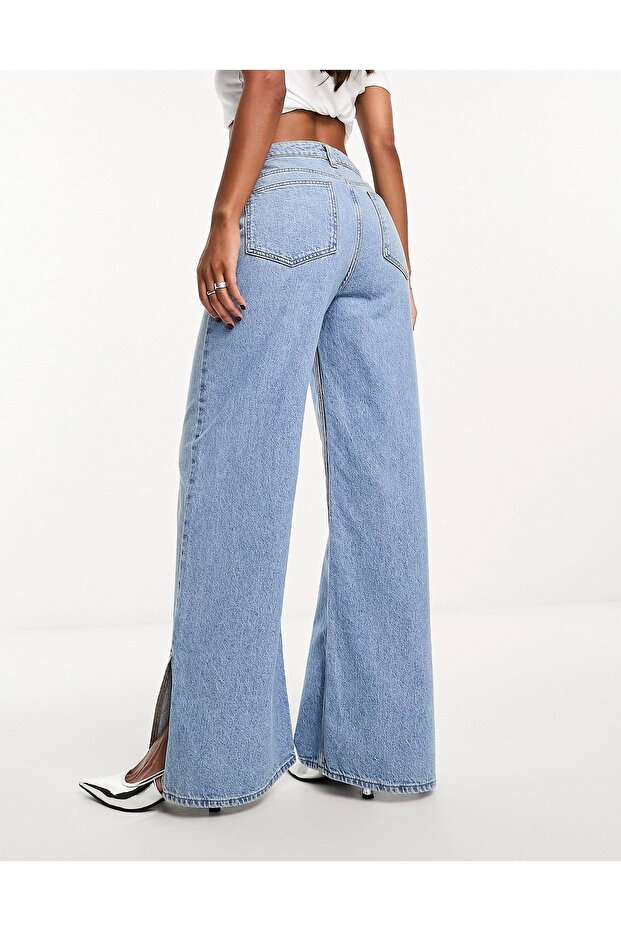 بالازو ذو فتحة زرقاء - 2