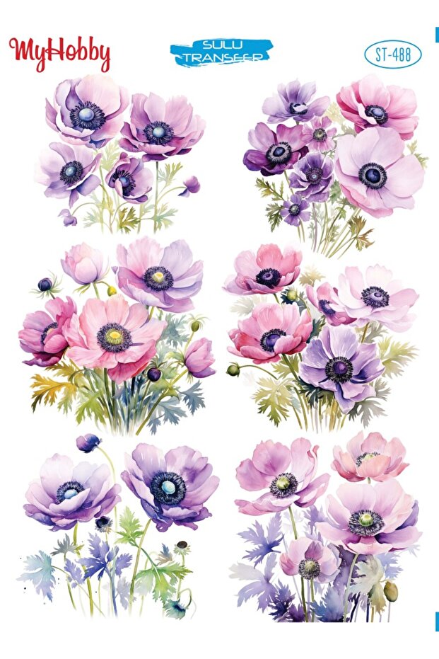Water Transfer Paper St-488 25X35 cm