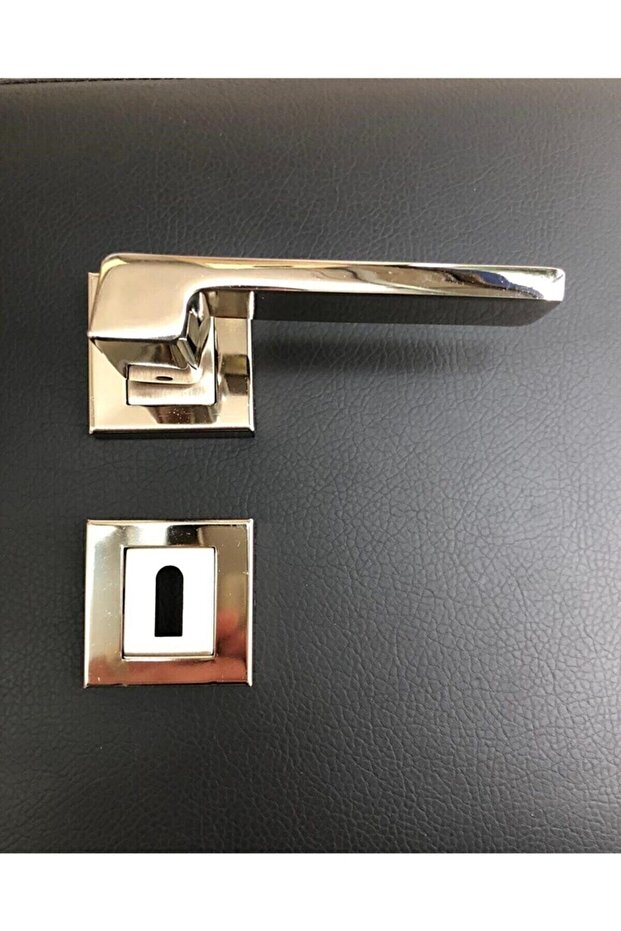 Anka Kare Oda Iç Kapı Kol Rozetli Kapı Kolu - 3