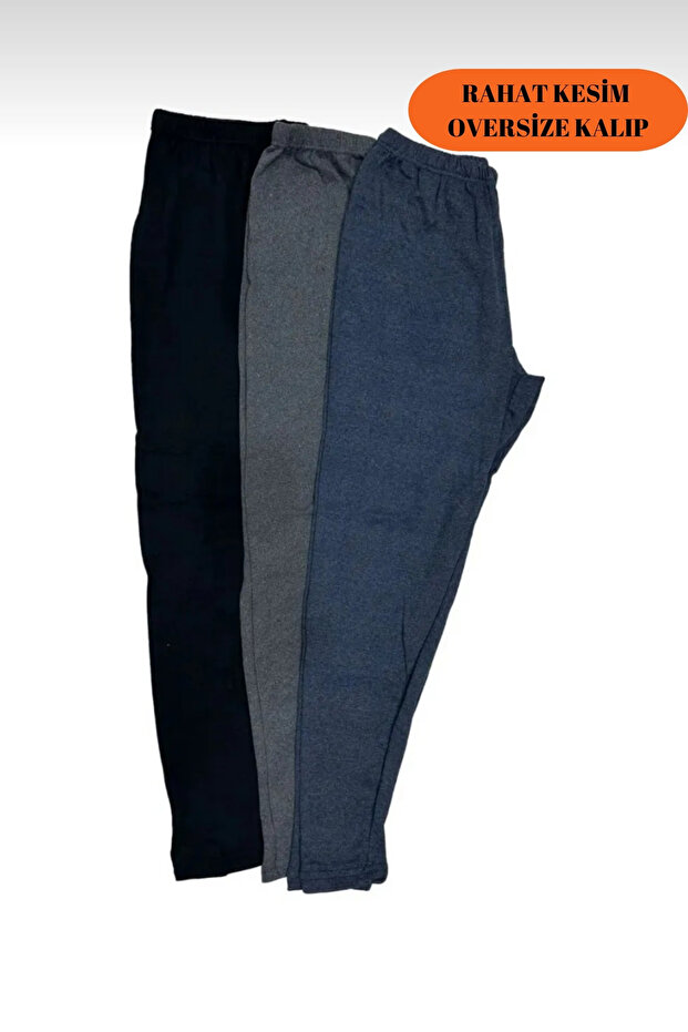 3-Pack Men's Mixed Comfortable Underwear Leggings, Underpants, Underwear Pajamas, Winter Underwear