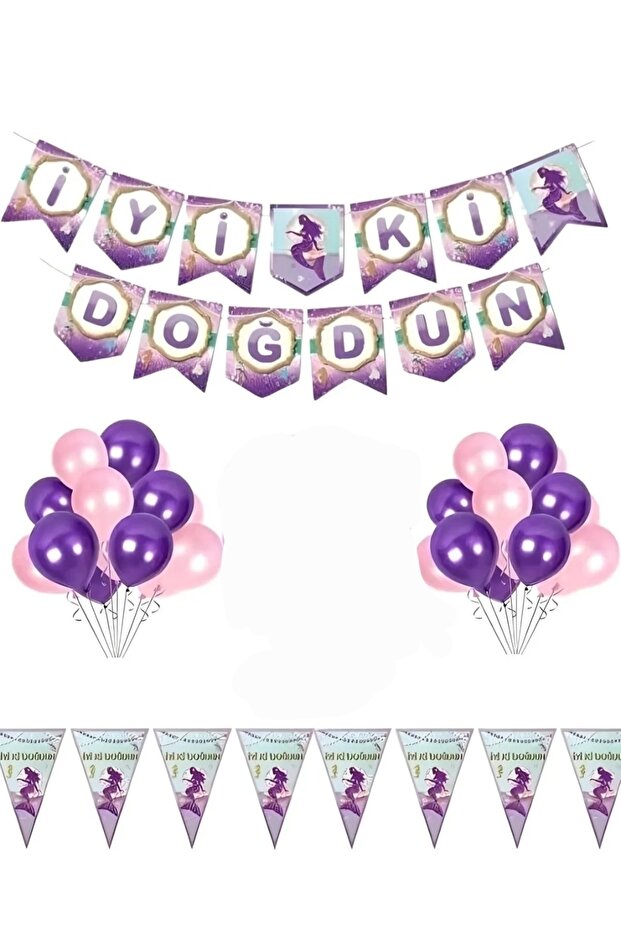 Mermaid Birthday Set Mermaid Concept
