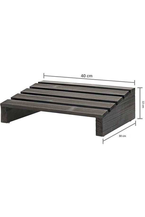 Masa Altı Ayaklık, Masa Altı Ayak Desteği, Ortopedik Ayak Standı, Ahşap Ayak Yükseltici - 3