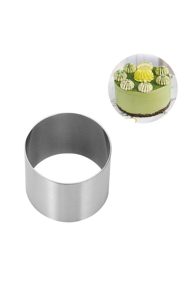 Narkalıp Yuvarlak Parfe Kek Kalıbı Çap 10cm Derinlik 10cm - 1