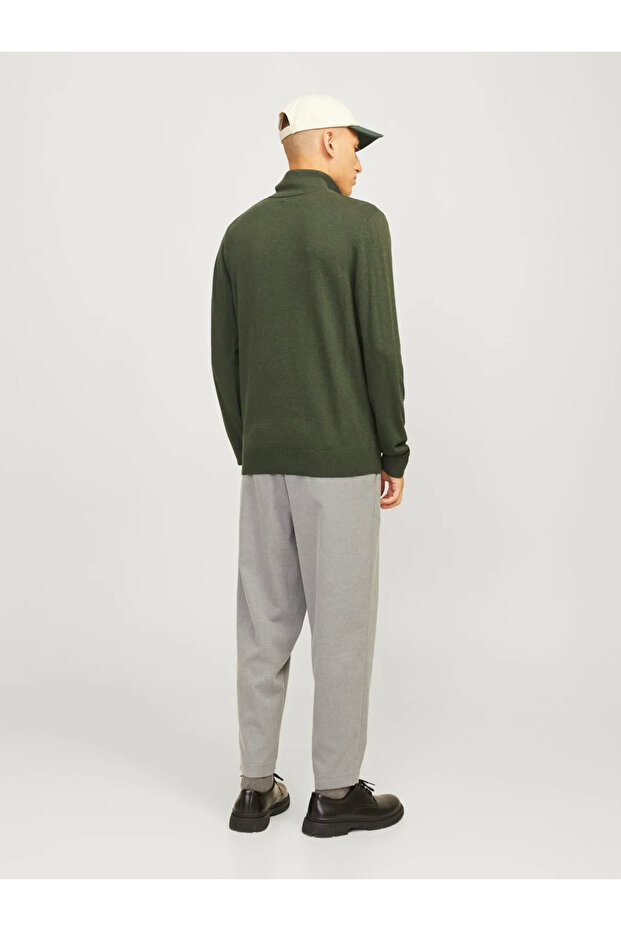 JJEEMIL KNIT HALF ZIP  TRİKO - 1