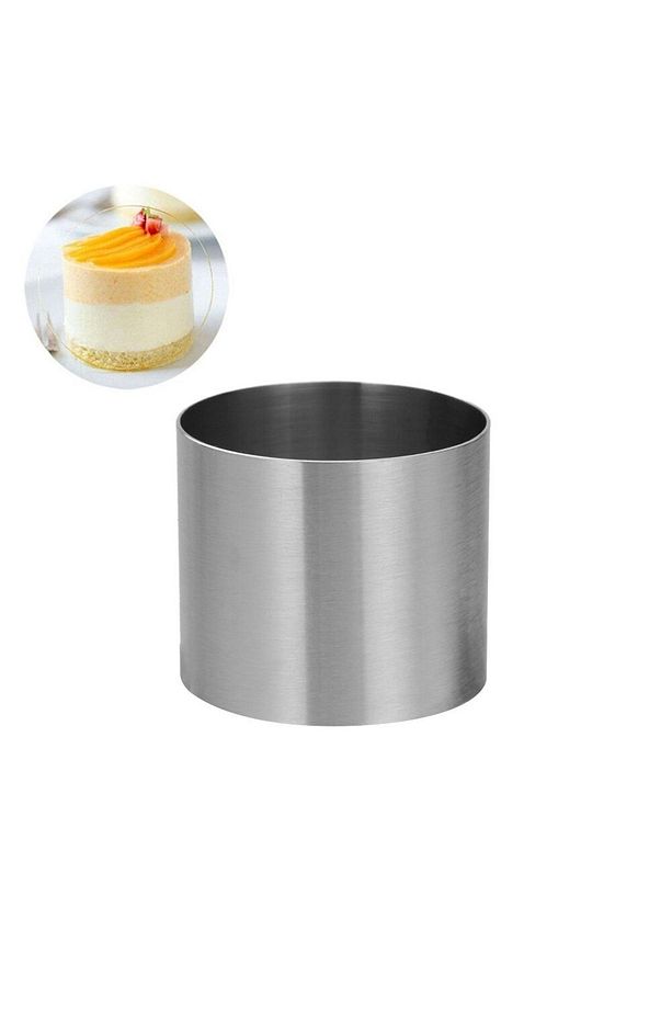 Narkalıp Yuvarlak Parfe Kek Kalıbı Çap 10cm Derinlik 10cm - 2