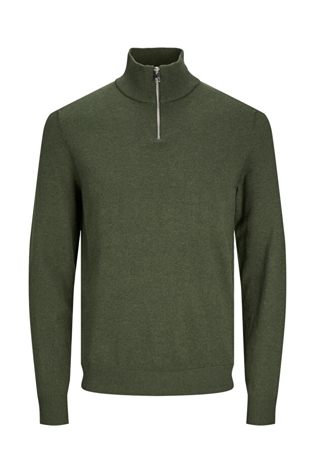 JJEEMIL KNIT HALF ZIP  TRİKO - 6
