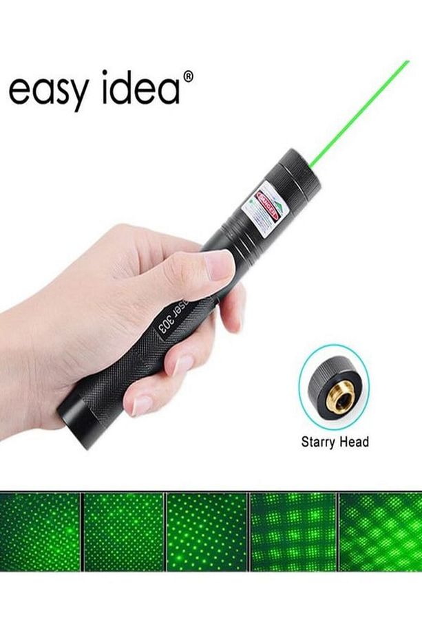 (15km Menzil) Yeşil Lazer Pointer - 3