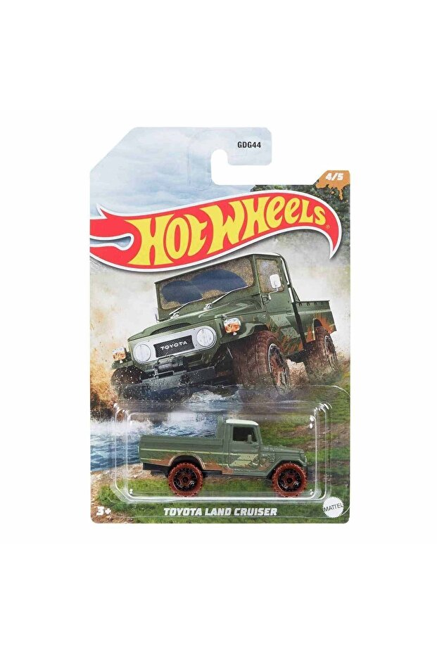 67 Jeepster Commando Mud Runners 7cm Mini Model Araç - 5