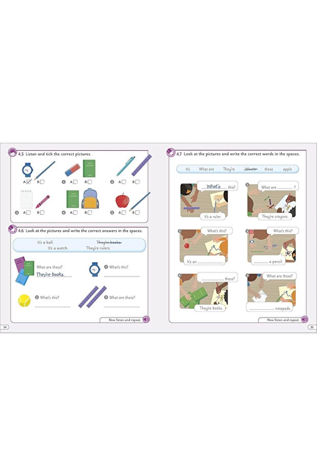 English for Everyone Junior Beginner's Practice Book: Look, Listen, Learn, and Practise - 5
