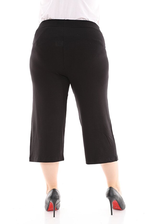 Large Size Comfortable Capri - 6