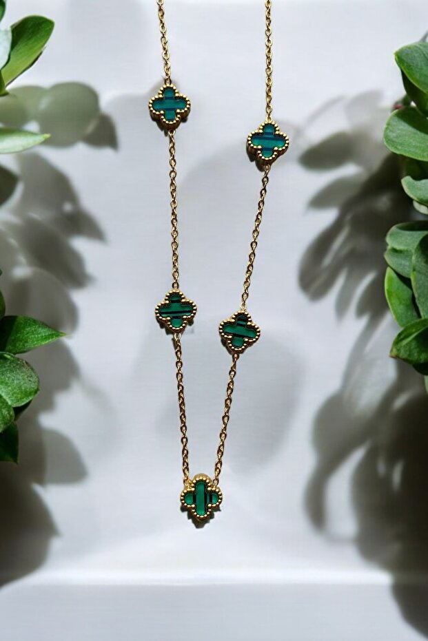 VAN CLEEF çelik kadın kolye - 2