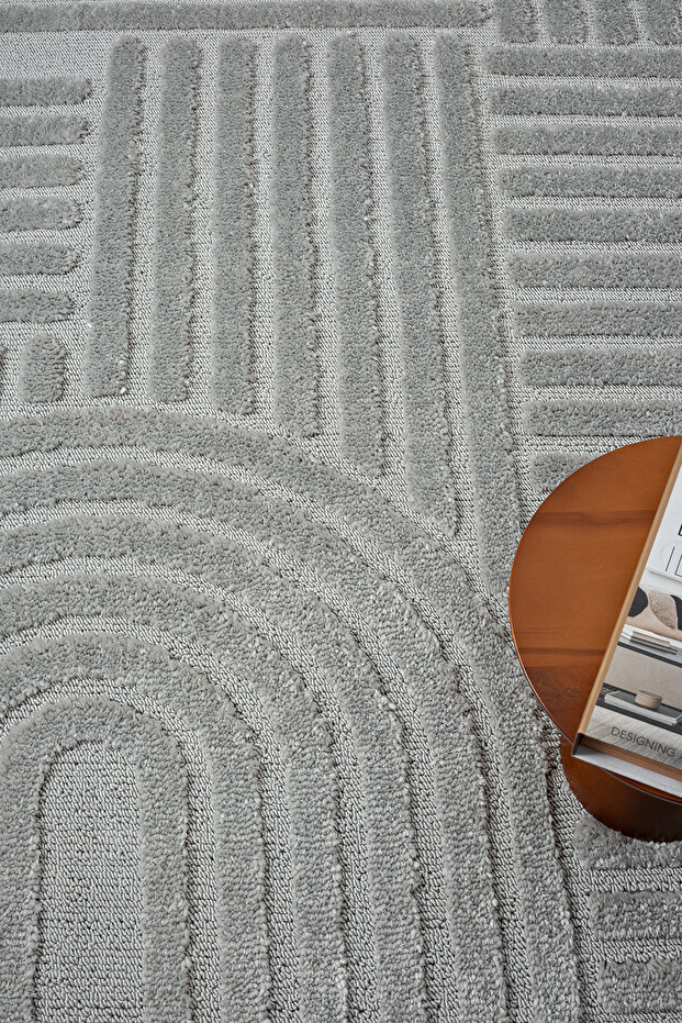 Elit Bukleli Yumuşak Peluş Post Shaggy Çocuk Odası Oturma Odası Salon Mutfak Halısı - 4