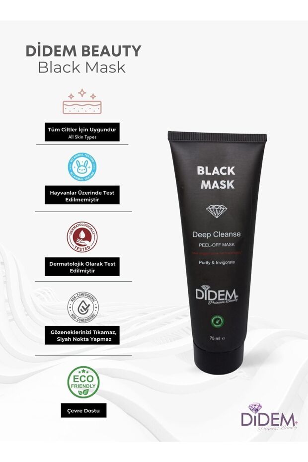 Soyulabilir Black Mask 75 ml - 4