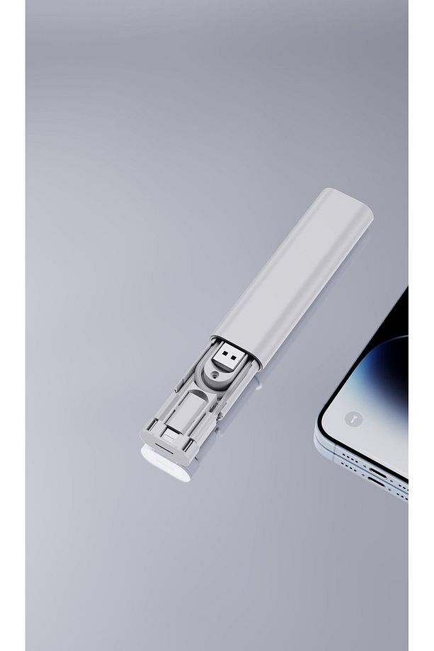 Seyahat Kiti, 7 In 1 Çok Işlevli Type-C, Usb, Micro Lighting Port, Iphone, Android pc çevirici - 1