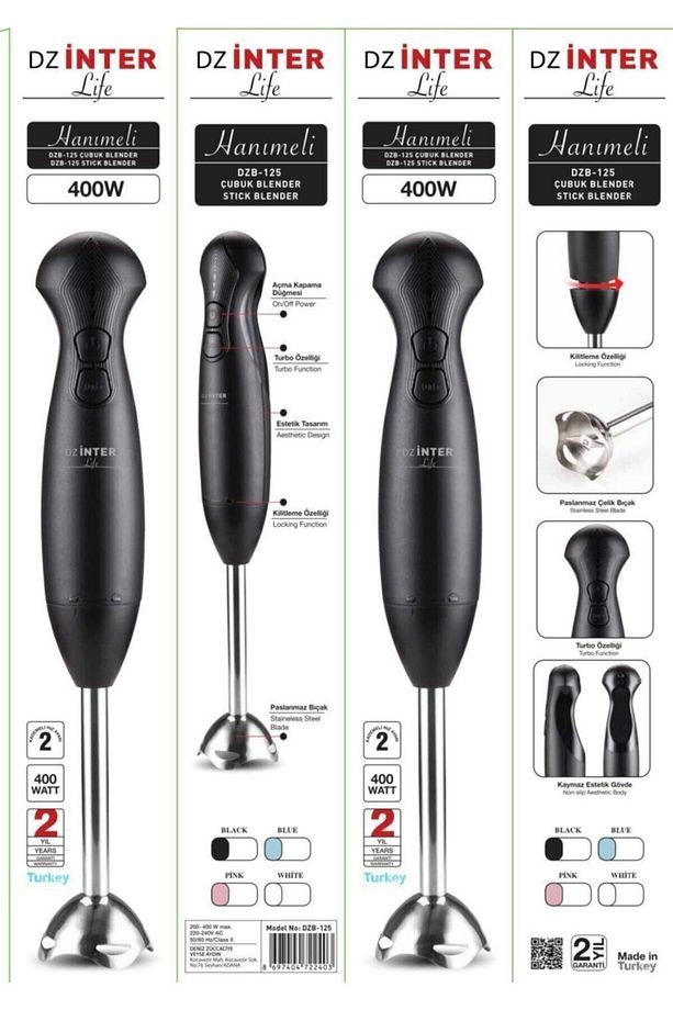 Lider 400 W Life Hanımeli Çubuk Blender - 1