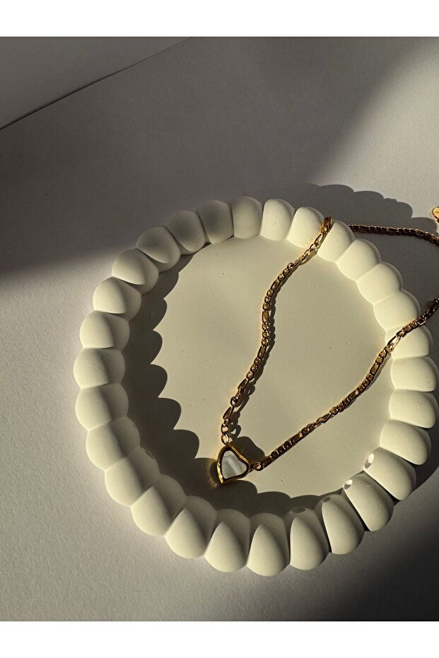 Kalpli Çelik kolye - 1