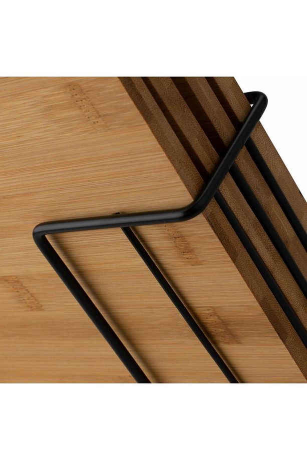 Bambu Standlı Kesme Tahtası 4lü Set - M7B11 - 8