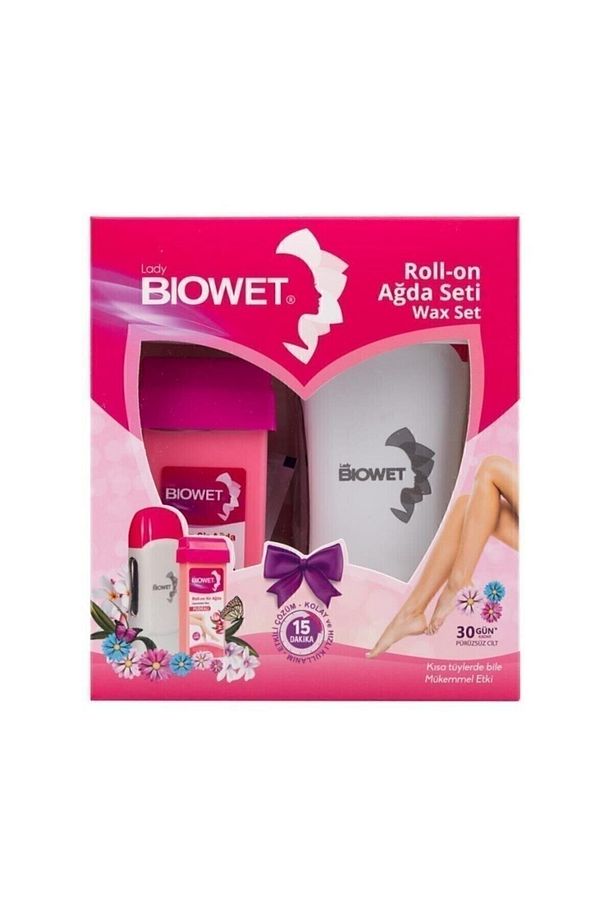 Biowet Ağda Isıtıcı Seti (Ağda Makinesi, Roll - On, Ağda Bezi 2 M, Sir Ağda Temizleme Mendili) - 1