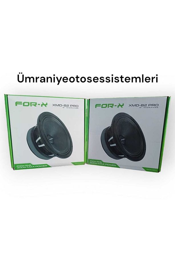 XMD 82 PRO 20 CM 400 W 200 RMS FORFOSYONEL MİDRANGE TAKIMI - 1