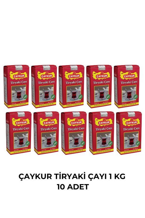 ÇAYKUR TİRYAKİ ÇAYI 1 KG - 10 ADET - 1