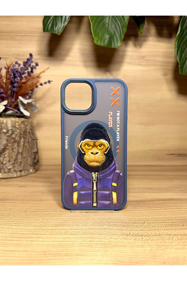 iPhone 13 Figürlü Magsafe Kılıf - 1