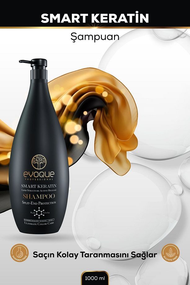 Smart Keratin Şampuan 1000 Ml - 4