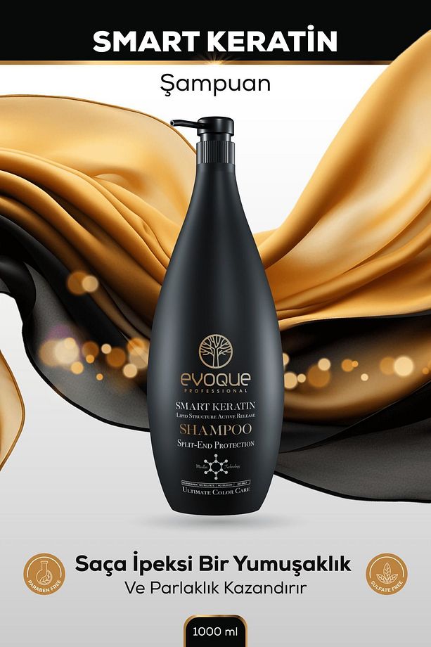Smart Keratin Şampuan 1000 Ml - 1