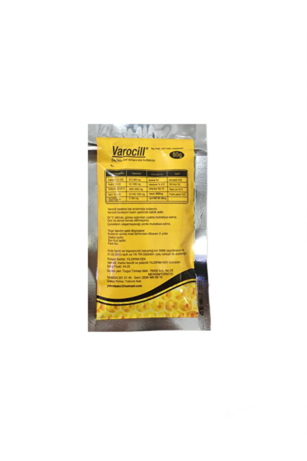 Varocill Arı keki (Varroa ile mücadele) 80g 10ADET - 1
