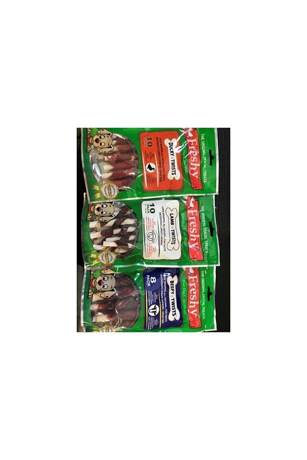 Lamb Twist+duck Twist+beefy Twist 3 Lü Set - 1