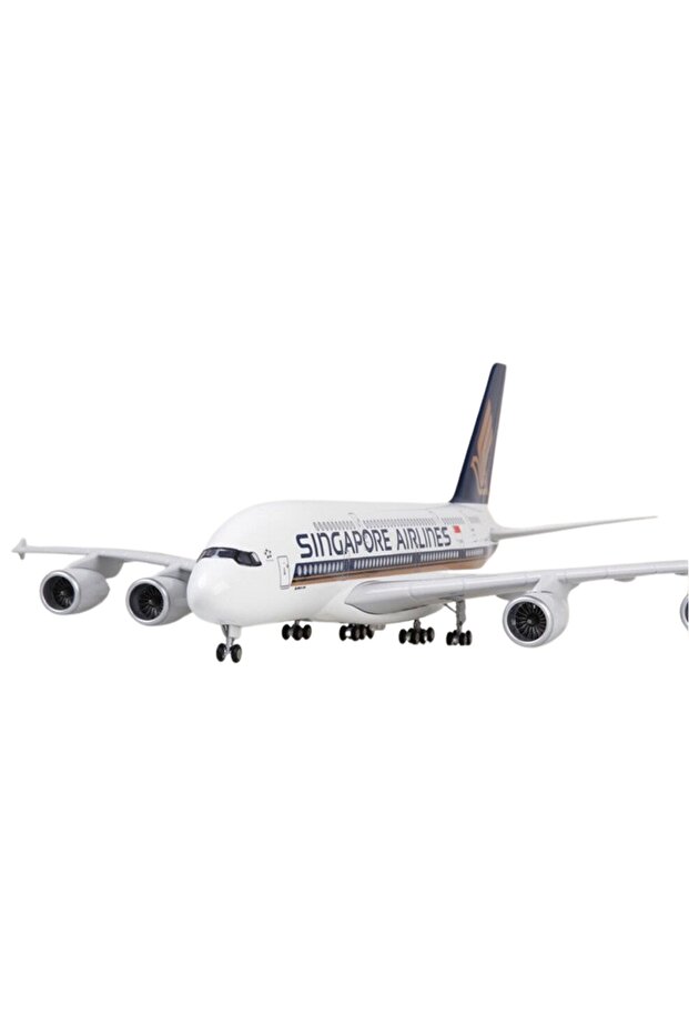 1/160 Scale Singapore Airlines Airbus A380 Model Airplane